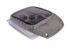 Ventilatore da tetto automatico PUNDMANN PLUS FAN per camper con illuminazione e tendina avvolgibile 400×400mm