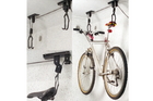 ProPlus 730915 Gancio per biciclette da soffitto con bloccaggio automatico, portata massima 20 kg