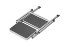 ProPlus 360823V01 Scaletta pieghevole da campeggio a due gradini, portata massima 150 kg