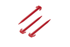 Set di sei picchetti per tenda ProPlus 364824, picchetti in plastica per fissare i tiranti, 19 cm