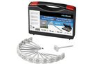 Set di picchetti per tenda ProPlus 361736V02, picchetti in metallo in scatola, 15 pezzi.