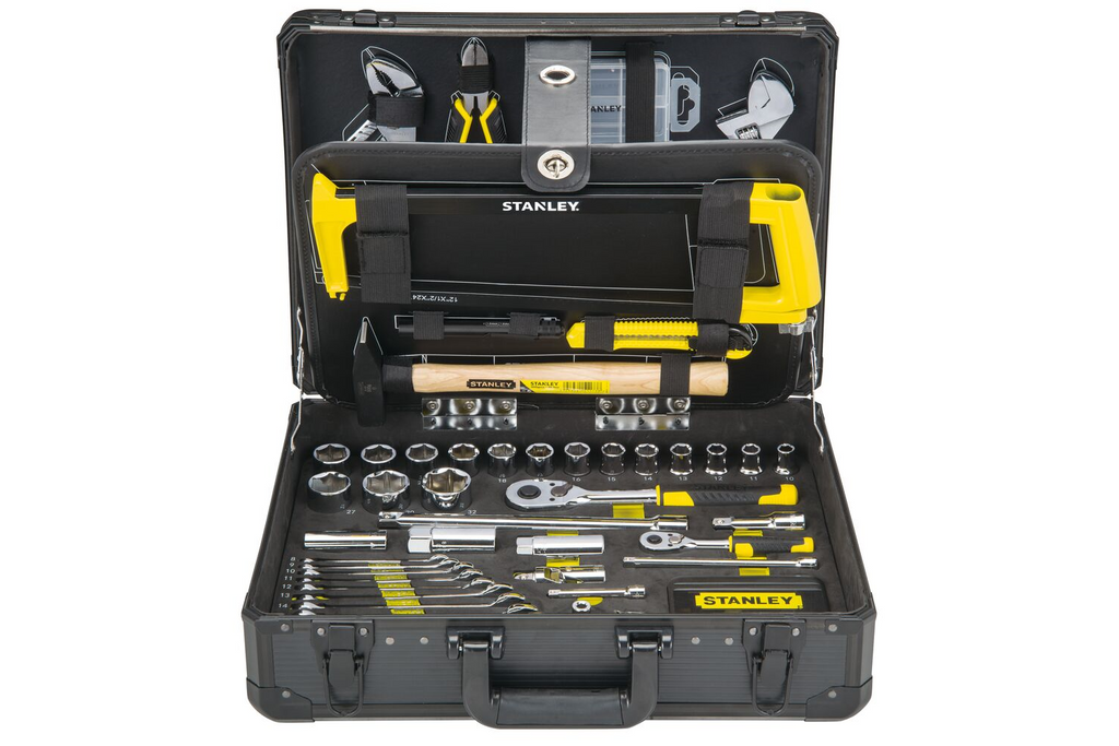 Kit di servizio STANLEY STMT98109-1, valigetta portautensili, 142 pezzi