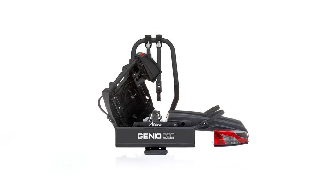 Atera Genio Pro - piattaforma di traino per 2 biciclette 022785 (nera)