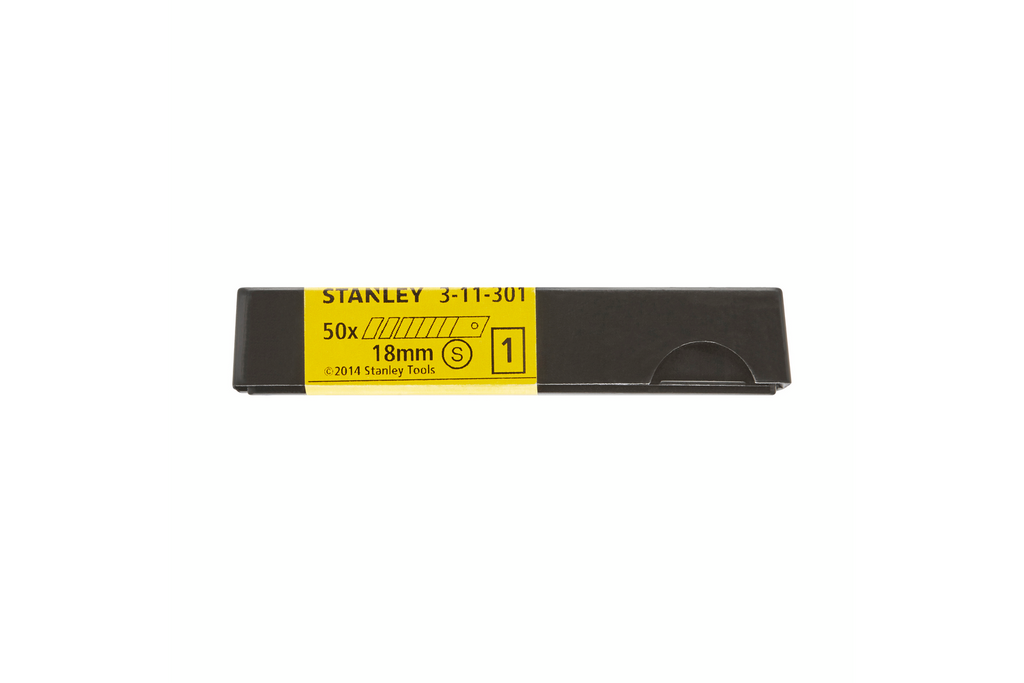 Lame di ricambio a spezzare STANLEY da 18 mm, 50 pezzi