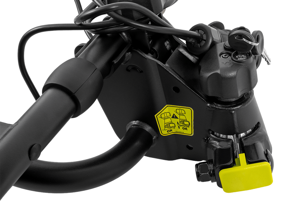 Portabici da gancio traino Inter Pack Trio a 13 pin