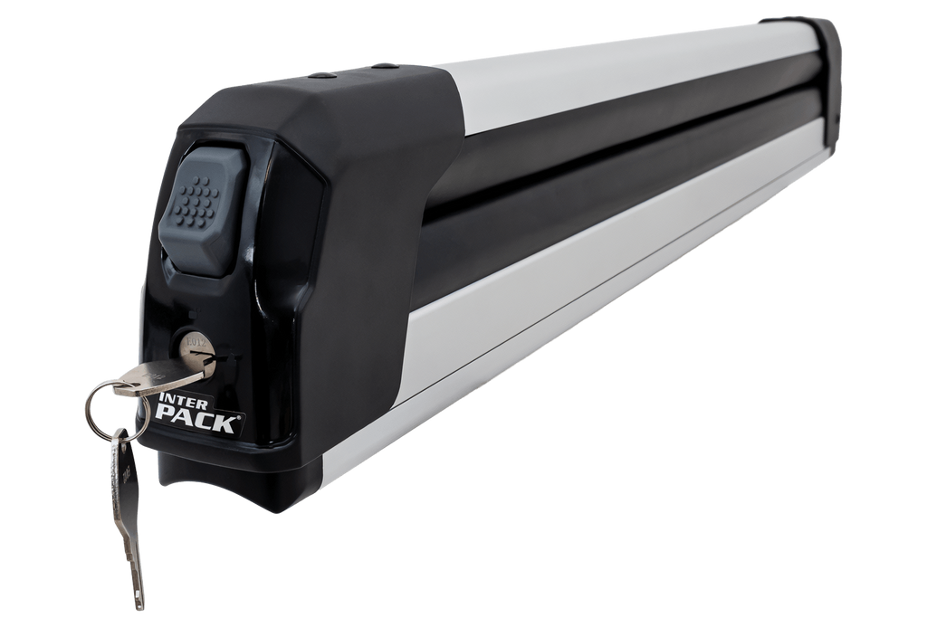 Inter Pack Frostline 6 - porta sci estensibile in alluminio per 6 paia di sci o 4 snowboard