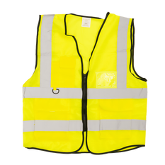 Gilet riflettente giallo HERMON XXL con tasche