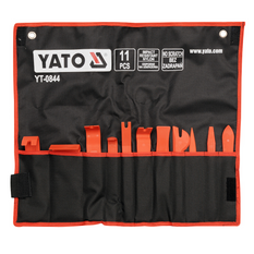 Set di smacchiatori per tappezzeria YATO YT-0844, 11 pezzi.