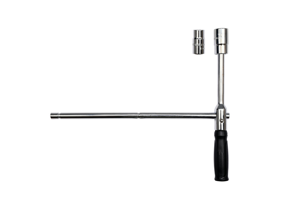 Chiave per dadi ruota auto pieghevole in custodia YATO YT-08035 bussole 17-23 mm