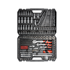 Set di utensili YATO YT-38841 da 1/2'', 3/8" e 1/4", 216 pezzi.