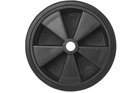 Ruota di scorta per ruotino di supporto ProPlus 341549 in gomma piena, 220x70 mm