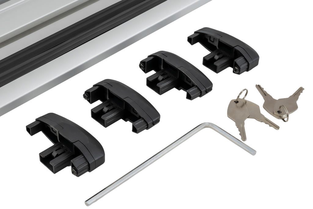 Portapacchi da tetto Inter Pack Virgo RR 120 (G2) per barre longitudinali