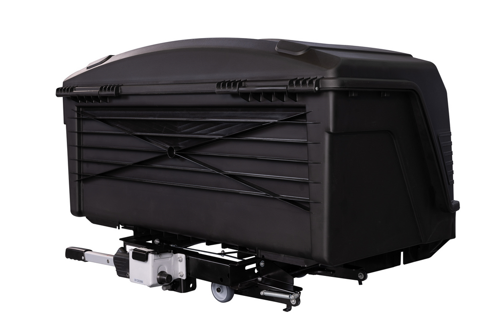 Towbox Alpha urban nero - box portabagagli da gancio di traino