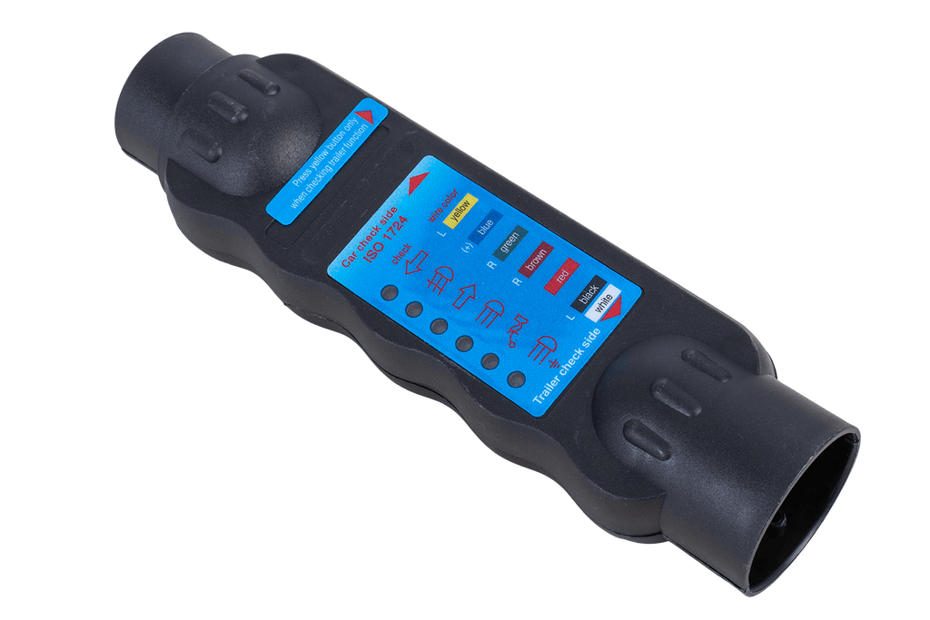 Tester per prese di corrente per rimorchi a 7 pin