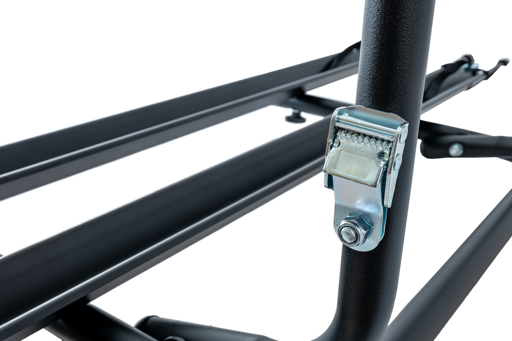 Portabici per ruota di scorta Peruzzo Brennero 4x4 - Portabici per 2 biciclette con binari (nero)