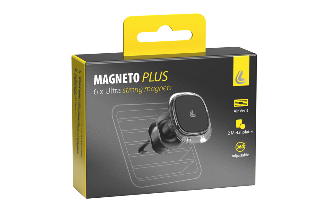 Supporto magnetico per telefono Magneto Plus LAMP per bocchetta dell'aria