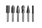 Set di frese YATO YT-61711 per metallo, attacco da 6 mm per smerigliatrice diritta, 6 pezzi