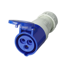 Presa di corrente esterna CEE 16A 230V ProPlus 373502 con alloggiamento rimovibile.