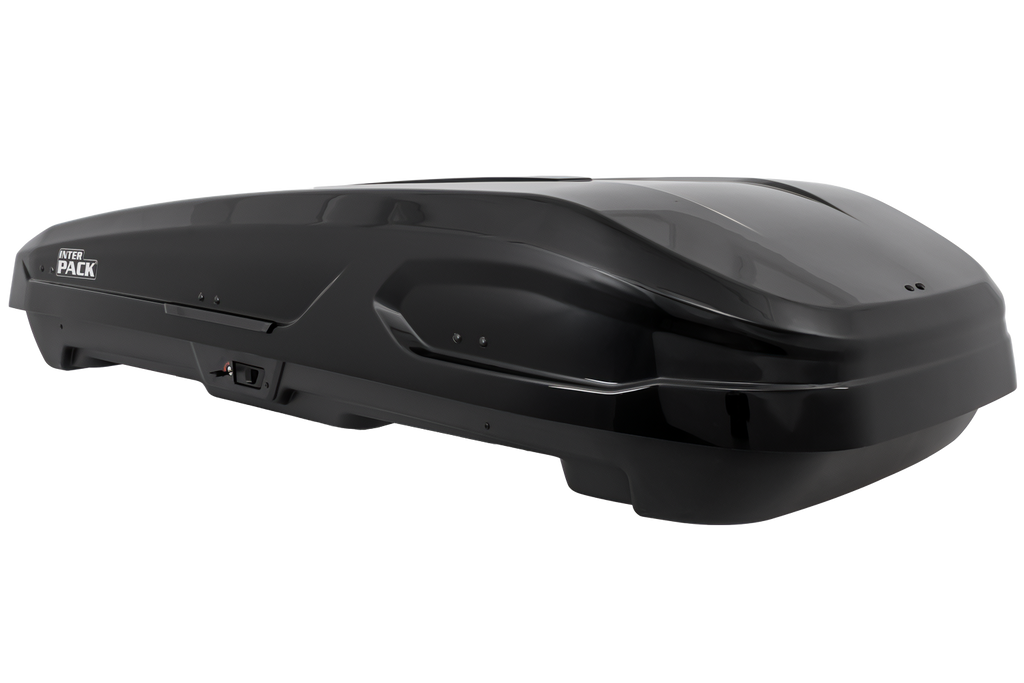 Box da tetto Inter Pack Monsun PRO M, nero metallizzato