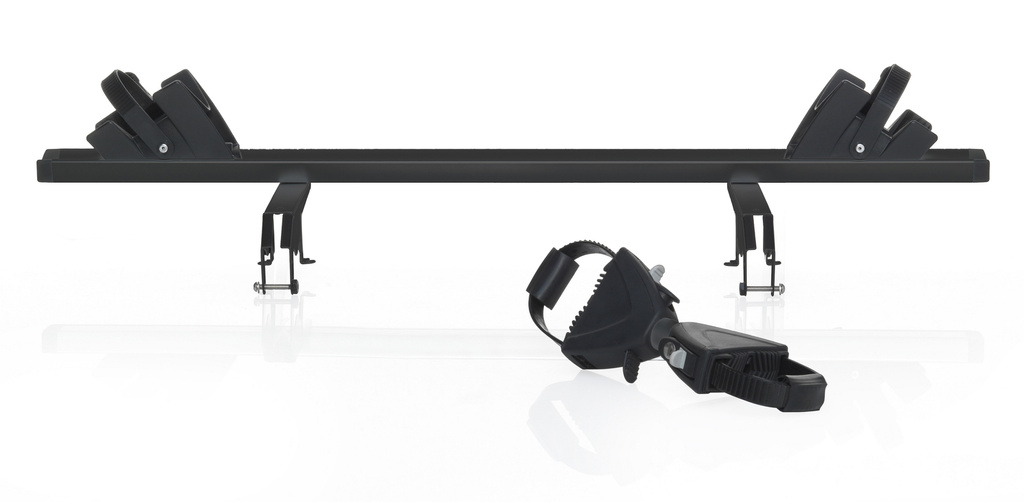 Portabici da gancio traino Atera Strada Sport M3 + adattatore per 4 biciclette (nero)