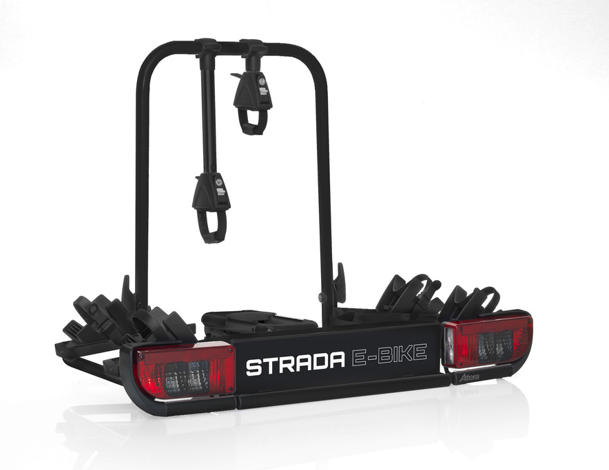 Portabici da gancio traino Atera Strada per 2 biciclette (nero)