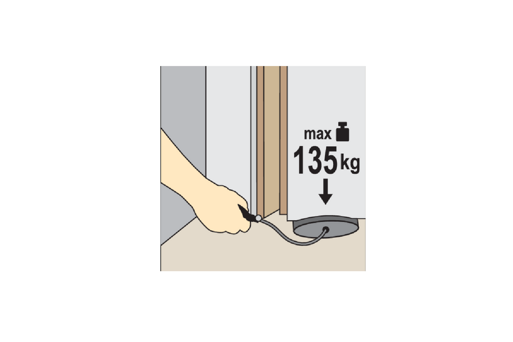 Cuscino di montaggio YATO YT-67380, portata 135 kg