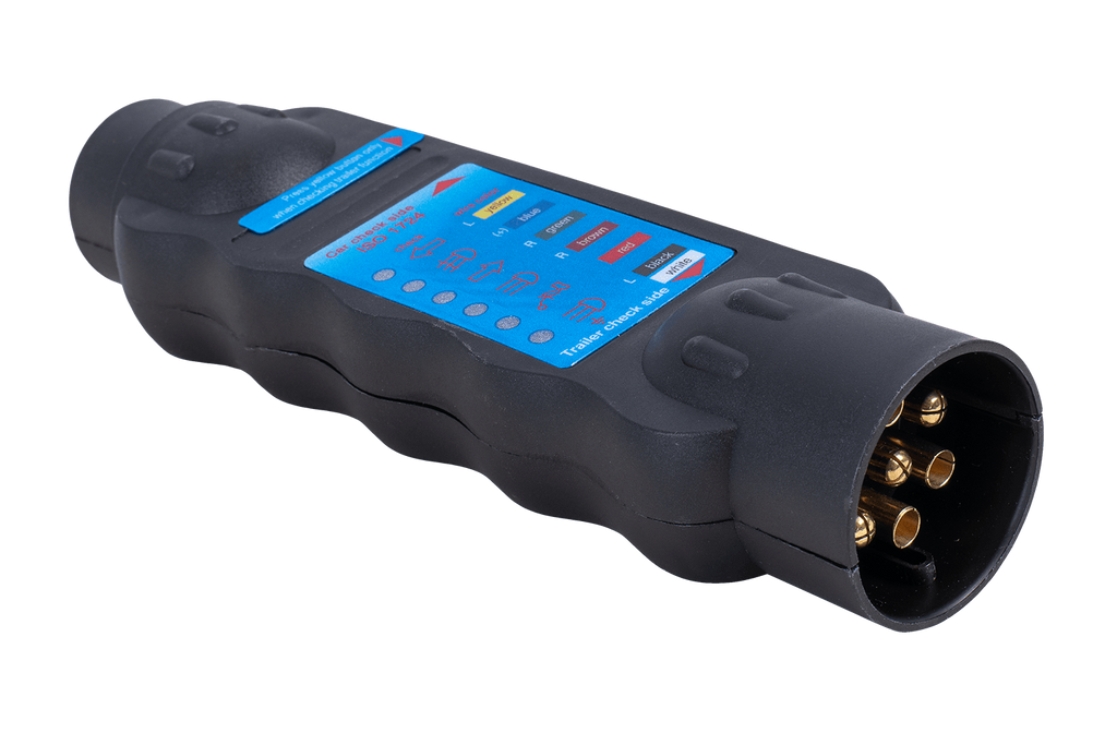 Tester per prese di corrente per rimorchi a 7 pin