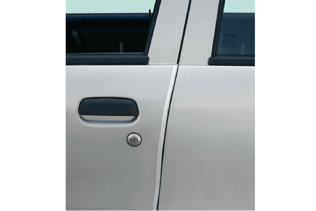 Protezione per bordi porta LAMP Protector, strisce protettive autoadesive 2 pezzi trasparenti