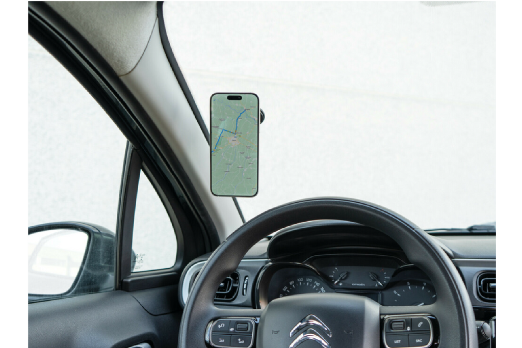 Supporto magnetico per telefono Magneto Fin con ventosa