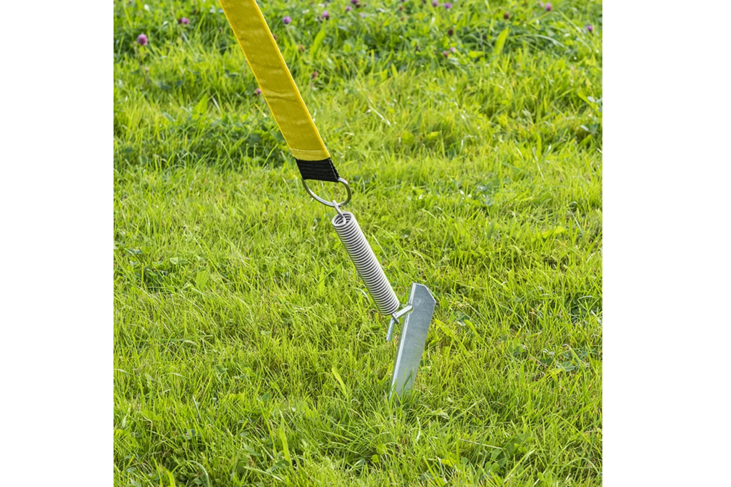 Set di due cinghie antivento ProPlus 361728 per tende da sole e verande 2x3m