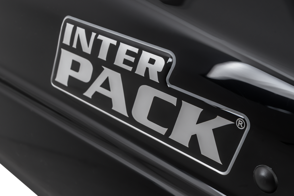 Box da tetto Inter Pack Monsun PRO M, nero metallizzato