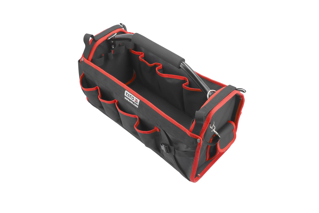 Borsa portautensili YATO YT-7435, custodia aperta, 49x23x28 cm