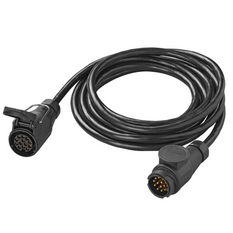 Cavo di prolunga per rimorchio ProPlus 343528, spina/presa a 13 pin, 5 m