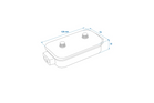 Scatola elettrica 8x4 poli ProPlus 343097 scatola elettrica 6-24V