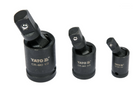 Set di snodi a impatto YATO YT-10643 da 1/4", 3/8", 1/2" (3 pezzi).
