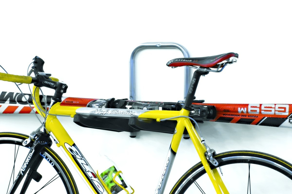 Appendiabiti da parete per 3 biciclette Peruzzo Marte