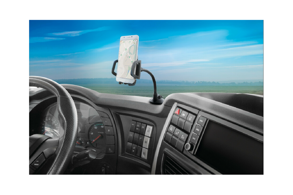 Supporto per telefono TECNO ARM 2 LAMP con fissaggio a ventosa