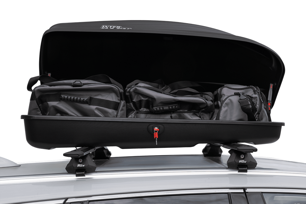 Box da tetto Inter Pack Stella 370, nero opaco