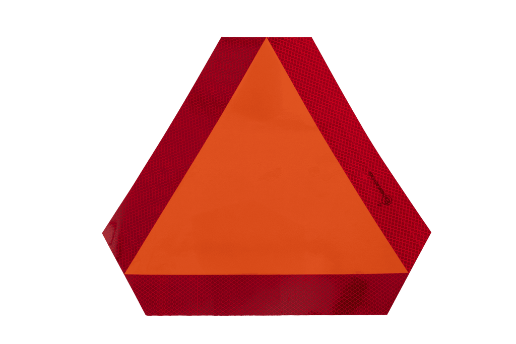 Adesivo riflettente HERMON, triangolo di segnalazione per veicoli a bassa velocità, 300x120 mm