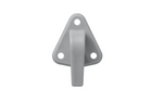 Gancio laterale in plastica ProPlus 342157V01 con occhiello per fissare teloni e cinghie di fissaggio per rimorchi.