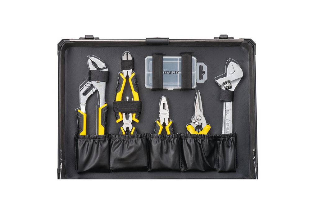Kit di servizio STANLEY STMT98109-1, valigetta portautensili, 142 pezzi