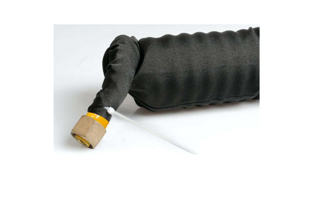 Copricavo a spirale LAMPA Truck-Tights 97173, manicotto flessibile nero, diametro 220 cm, spessore 11 cm.