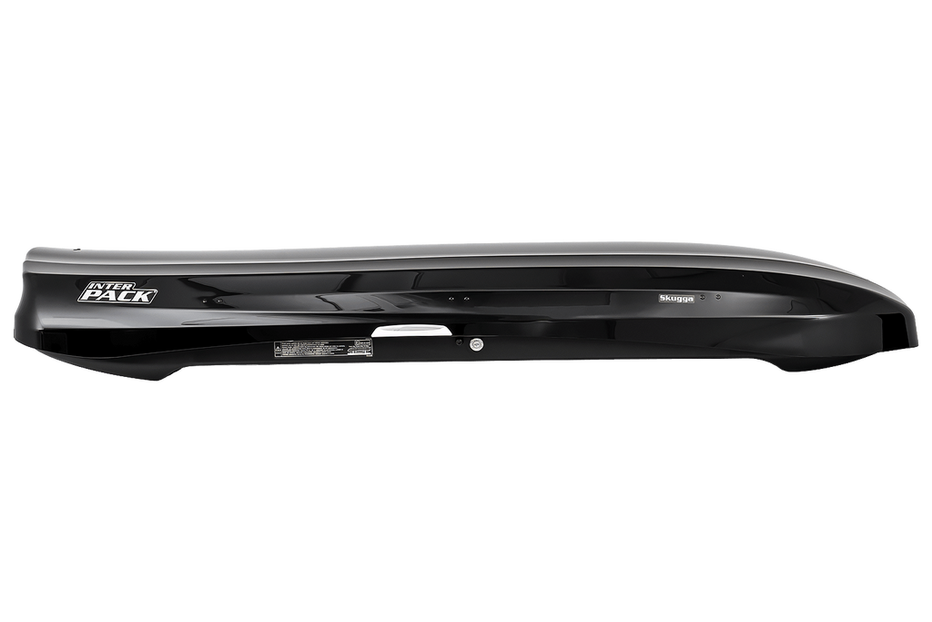 Box da tetto Inter Pack Skugga L 660, nero lucido
