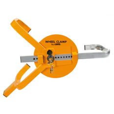 Blocco ruota LAMP WHEEL CLAMP protezione antifurto per ruote da 13–18"