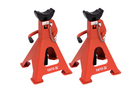 Set di due cavalletti per auto YATO YT-17311 per sollevatori da 3 tonnellate.