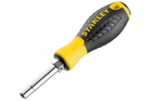 Cacciavite STANLEY a 6 vie con 3 inserti / 6 punte