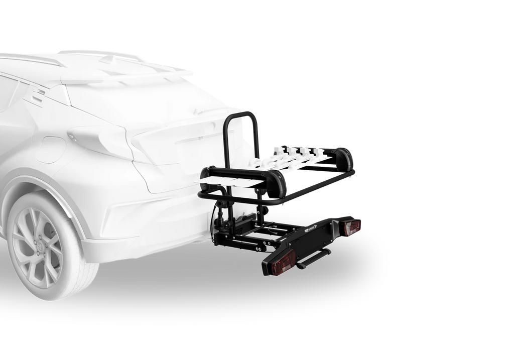 Piattaforma di traino GP Saturn con portasci e porta-snowboard (23.GP019-23.GP1000)
