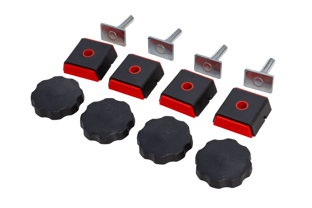 Profilo a T MF (scanalature) - adattatore per travi con scanalatura a T - Inter Pack Traxer, Carver, Zenith