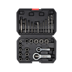 Set universale di estrattori a vite YATO YT-06037, 26 pezzi.