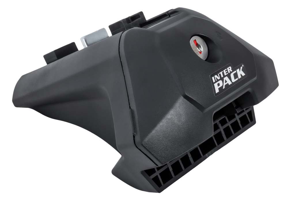 Portapacchi da tetto Inter Pack Virgo IR 120 (G2) con barre integrate (nero)